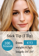 100 stands stick tips hair extensions